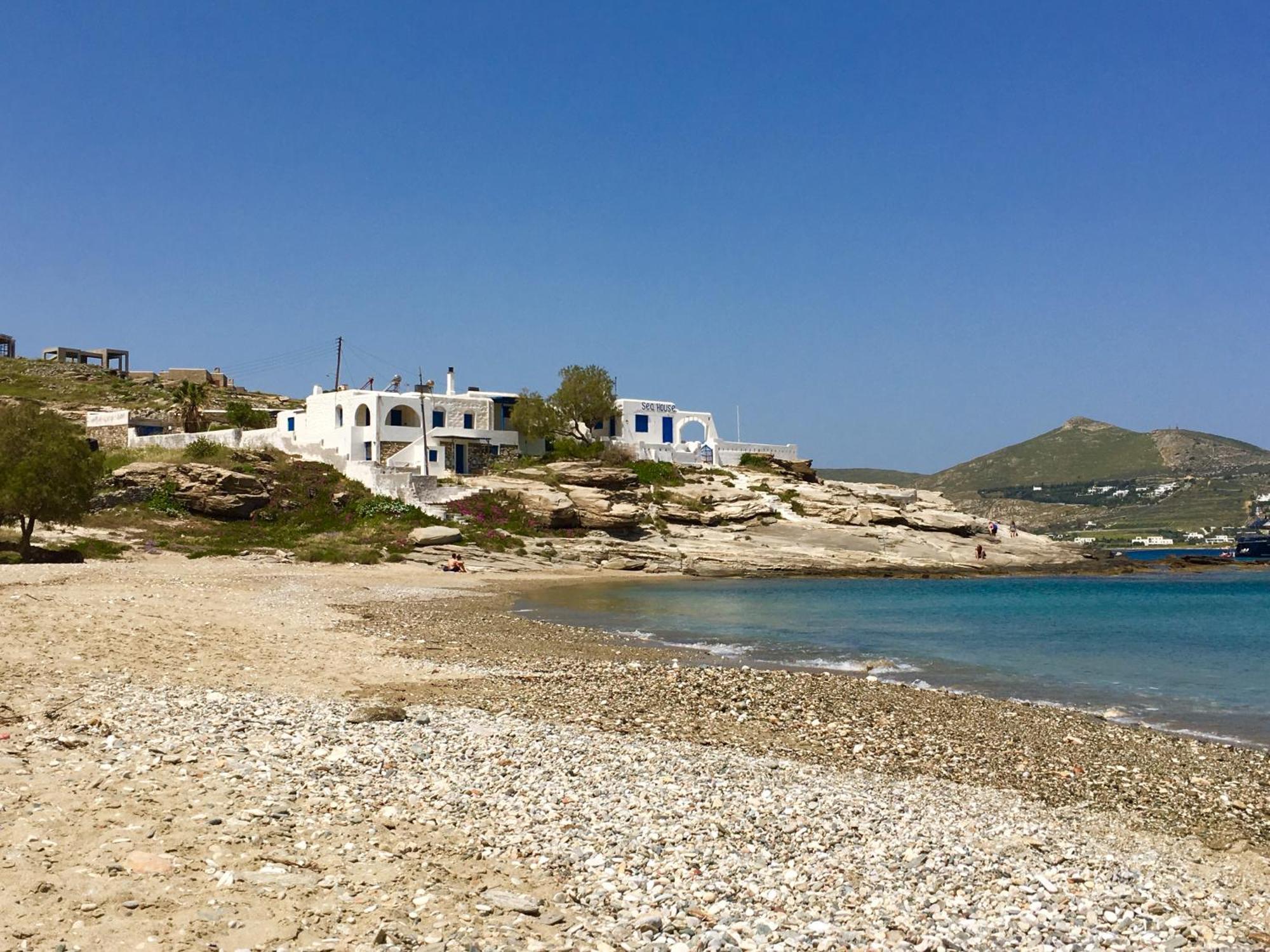 Cycladic House Villa Náousa Exteriör bild
